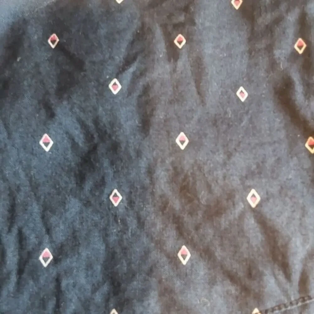 Banana Republic Shirt Mens Short sleeve XLarge Blue Geometric Stretch Cotton‎